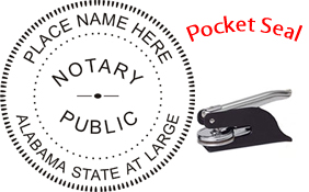 Alabama Notary Pocket Seal