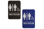 ADA103_203 - Unisex ADA Compliant Sign with Wheelchair, 6" x 9"