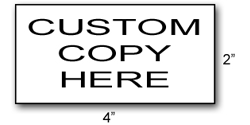 RS07 - Extra-Extra Large Rubber Stamp