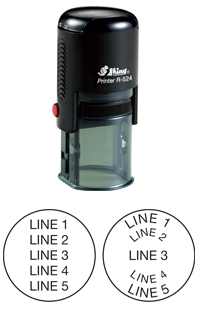 Shiny R-524 Self-Inking Stamp